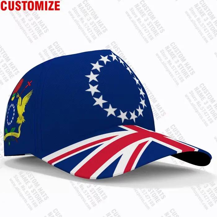 Cook Island – casquette de Baseball, personnalisable gratuitement, nom, numéro, Logo de l'équipe, Ck