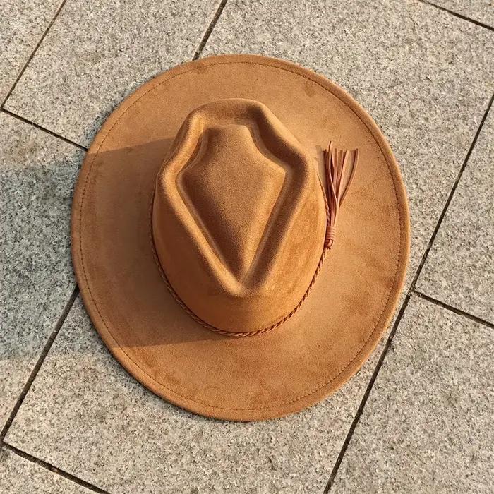 Casquette en forme de pointe de flèche chapeau en daim coeur et flèche hommes femmes automne hiver f