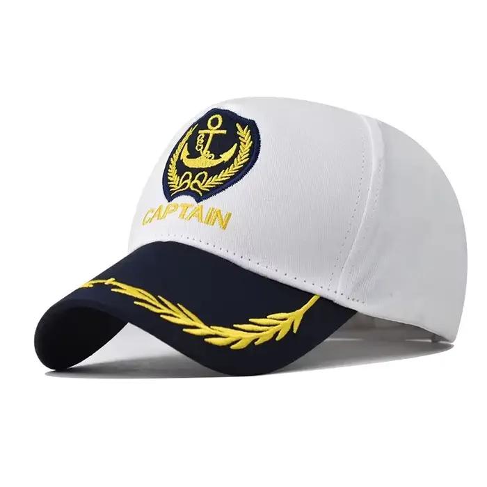 2025 nouveau chapeau capitaine marin Yacht chapeaux bateau capitaine hommes bateau adulte fête casqu
