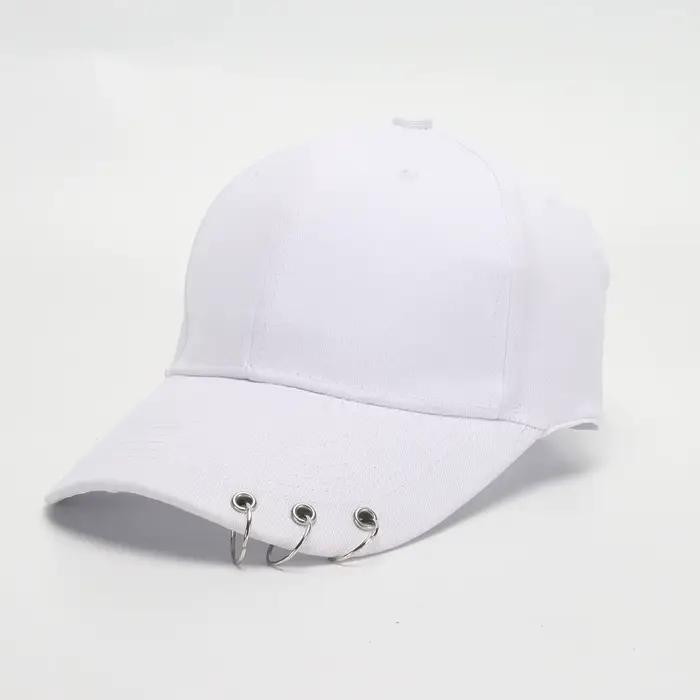 COKK – casquette de Baseball Hip Hop unisexe pour hommes et femmes, avec anneau circulaire, chapeau