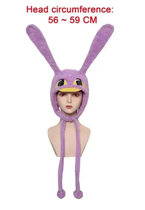 Jax Cosplay fantaisie chapeau barboteuses dessin animé TV Clown magique déguisement hommes femmes ac