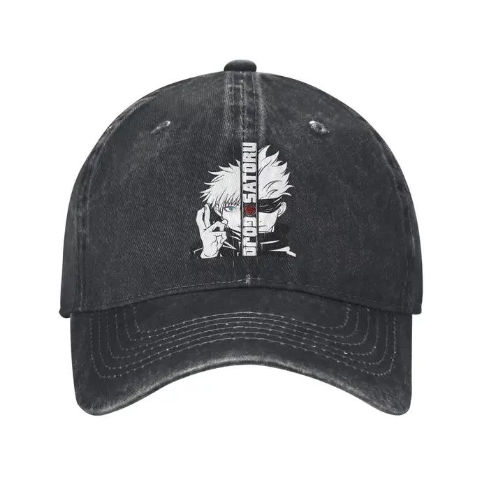 Casquette de baseball classique Jujutsu Kaisen Gojo Satoru pour hommes et femmes, casquette snapback