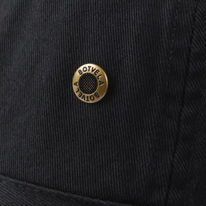BOTVELA-Chapeau unisexe en coton sergé E27, casquette d'extérieur décontractée à bord court, chapeau