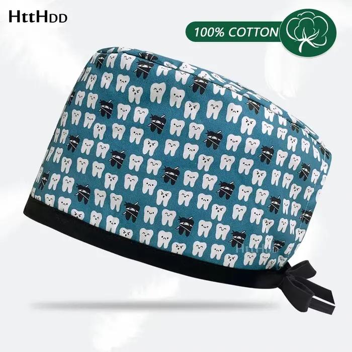 Prix de gros anesthésiste chapeaux cliniques hommes animal de compagnie hôpital casquette chirurgica