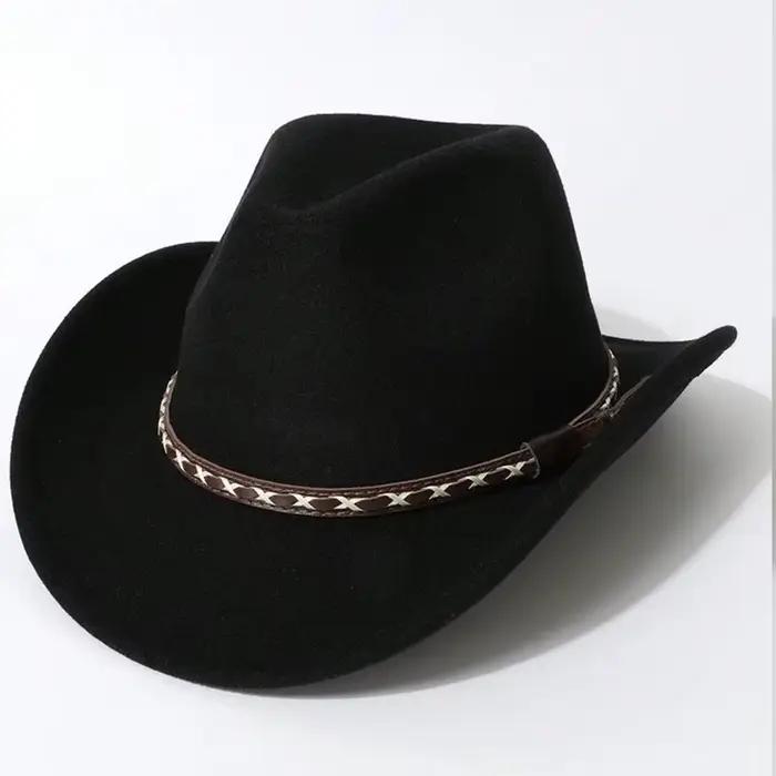 Chapeau Fedora fait à la main en daim pour hommes et femmes, chapeau à plumes, vintage, mode Jazz, h