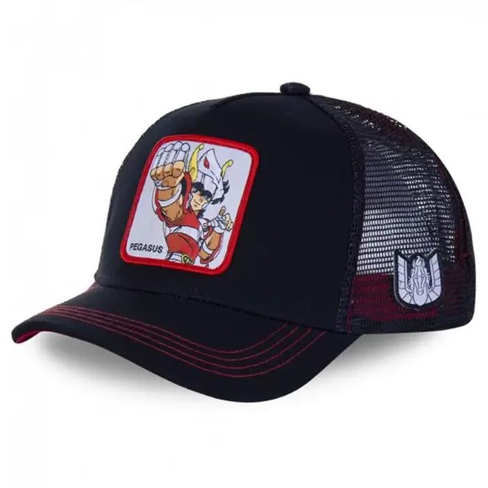  Casquette de baseball Anime Saint Seiya pour filles et garçons, chapeau d'été en maille pare-sol