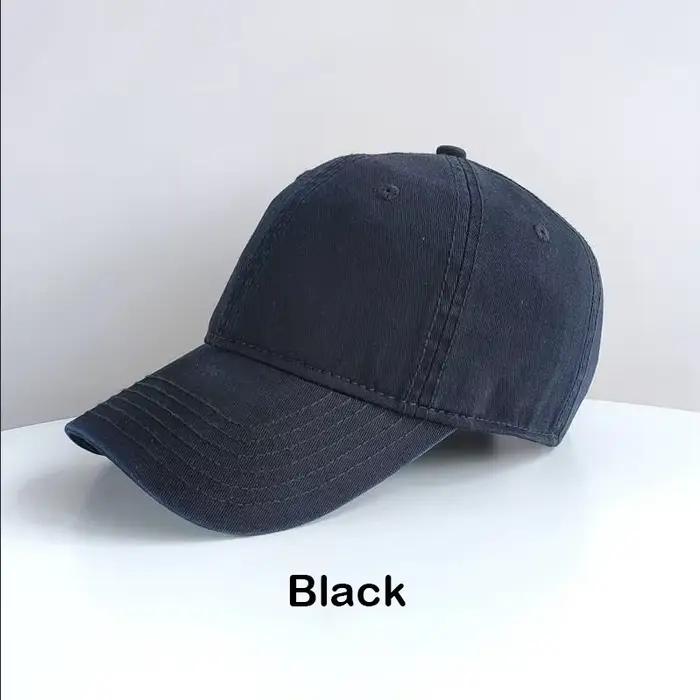 Élargi XL taille 60-64 cm casquettes de tête pour hommes coton capote Casquette décontracté ombre Co