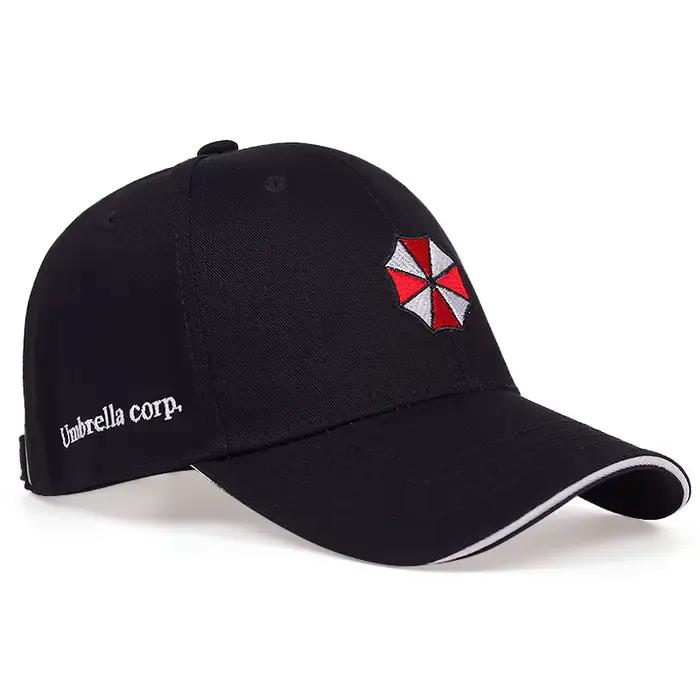 Casquette de Baseball brodée par parapluie unisexe, chapeaux décontractés réglables pour l'extérieur
