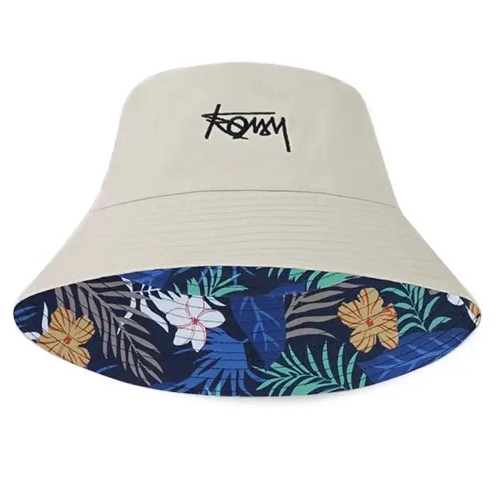 Grande tête XL63cm lettre impression seau chapeaux hommes femmes grande taille réversible Hip Hop pê
