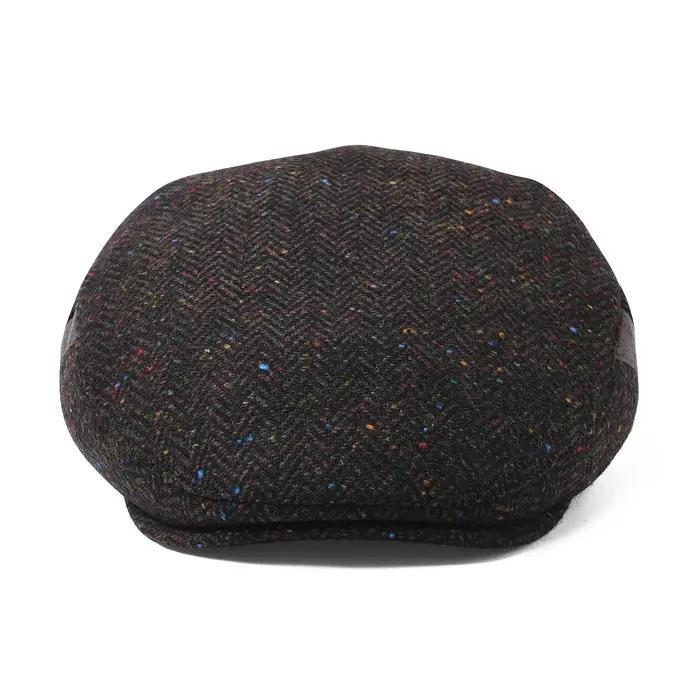 Jangoul laine Tweed chevrons casquette irlandaise hommes femmes béret taxiste pilote chapeau gavroch
