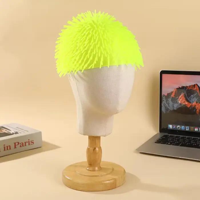 Chapeau à boules pointues - Coiffe amusante pour farces, festivals, cosplay - Coiffe élastique anti-