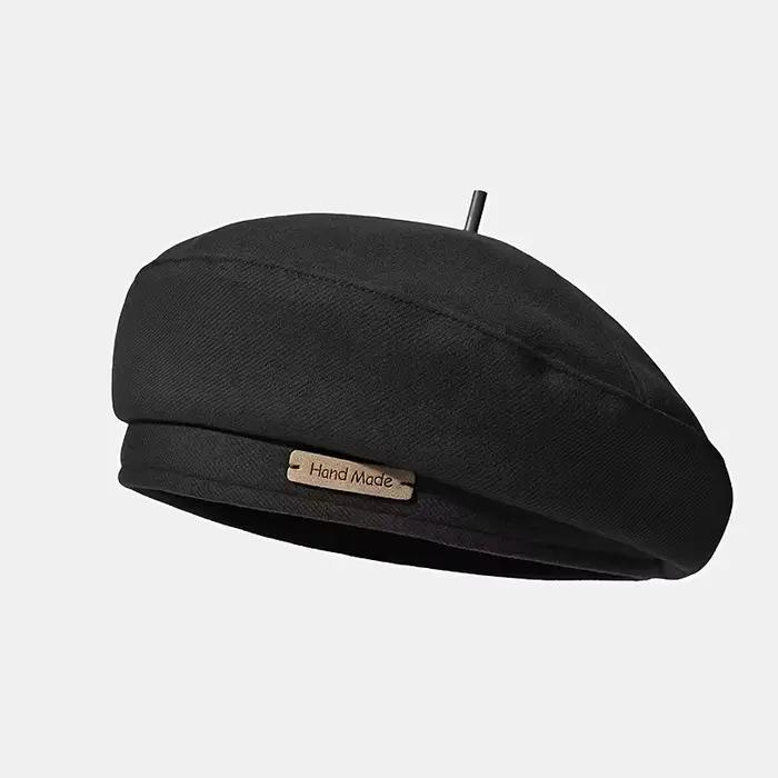 Maillard style béret français chapeaux pour femmes béret Beige chapeau couleur unie coton béret casq