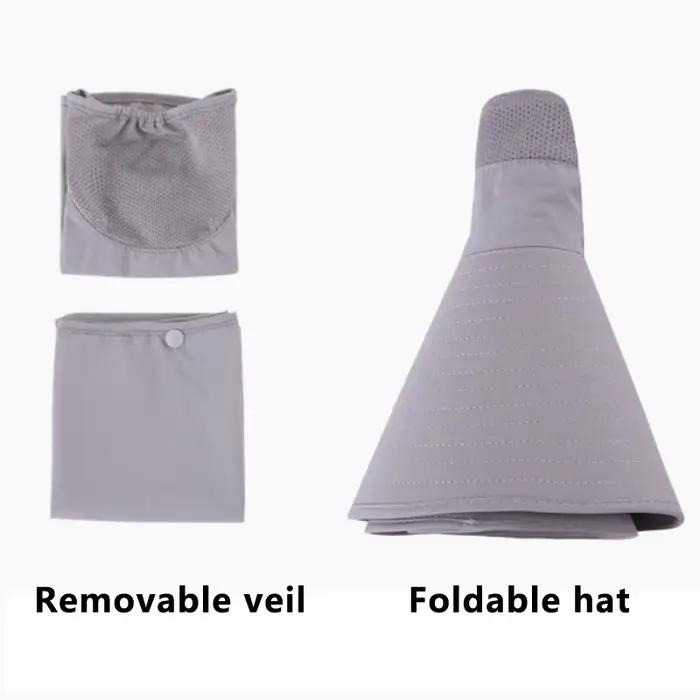 Chapeau à grand bord pour hommes et femmes, chapeau de soleil, visières, crème solaire, casquette de