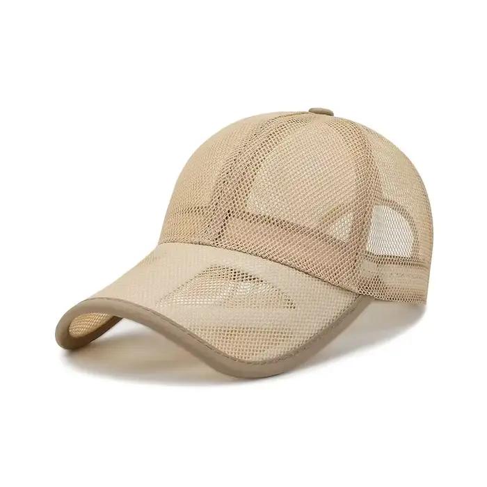 Casquettes de protection solaire respirantes – Chapeaux entièrement en maille tendance pour hommes e