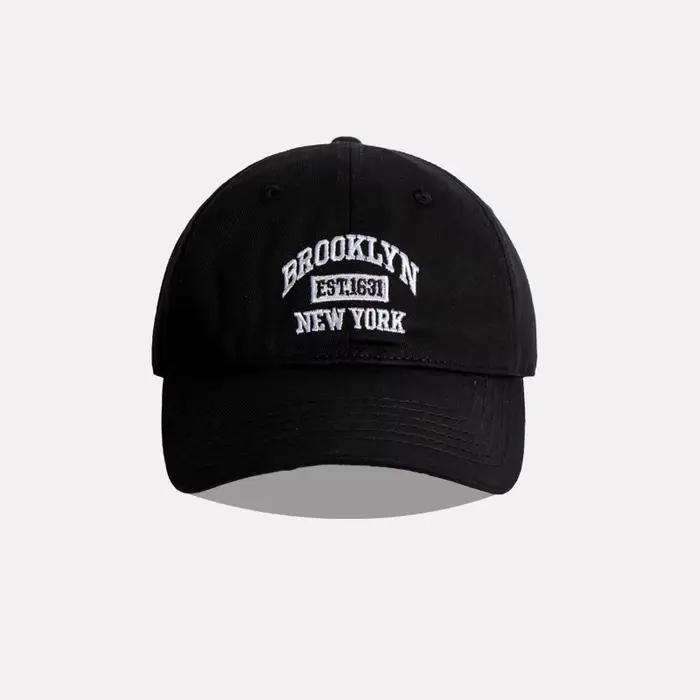 Casquette de baseball brodée de lettres en coton doux pour femmes et hommes, chapeaux à visière à bo