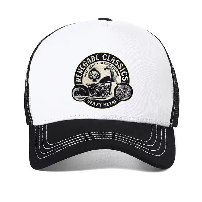Nouvelle casquette de baseball vintage Glory Bounds Motorcycle USA Heavy Metal pour hommes, chapeau