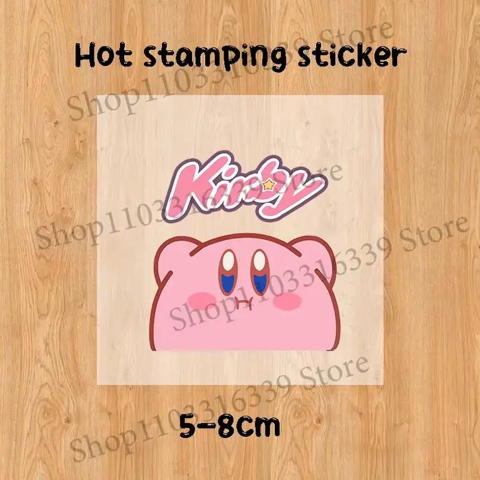 Casquette de baseball Kawaii Kirby Shiny Hat pour femme, réglable, avec imprimé dessin animé mignon,