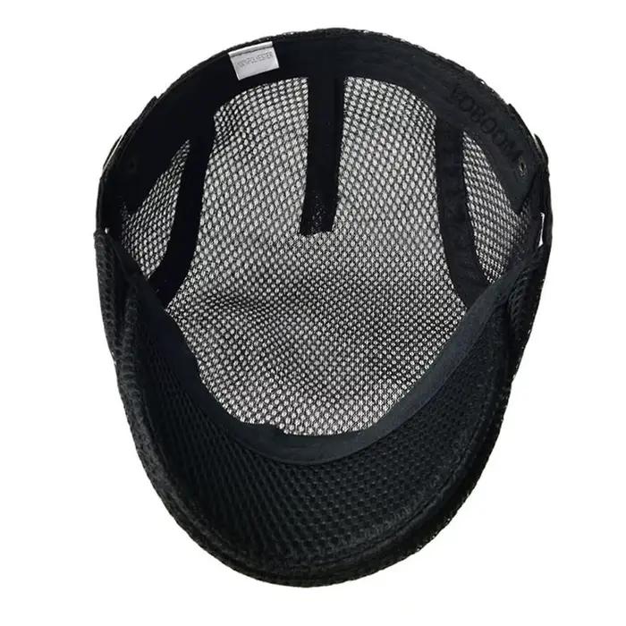 VOBOOM – béret d'été pour hommes et femmes, casquette plate en lierre, Cabbie, Style Gatsby, réglabl
