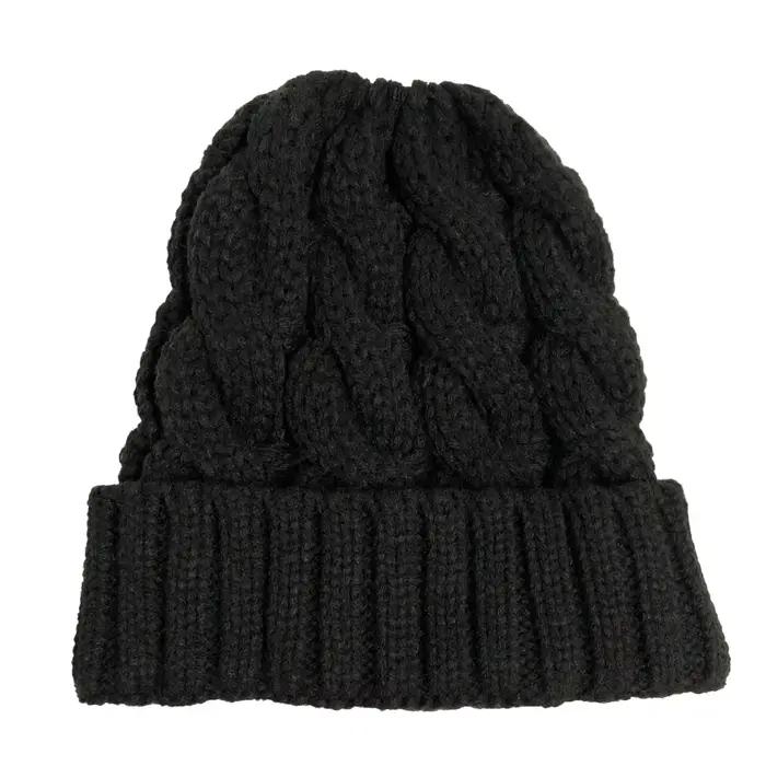 Femmes hiver chapeaux bonnets tricoté filles casquette torsion Crochet chapeaux d'hiver pour femme p