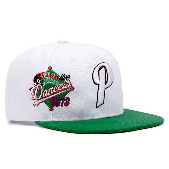 Nouvelle Casquette de Baseball 2026 à Bord Plat avec Lettre P Brodé 1973 sur le Côté, Décoration Quo