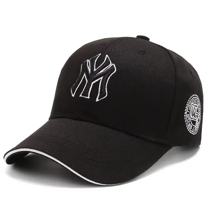 Casquettes Quatre Saisons pour Hommes – Casquette de Baseball Décontractée Noire Tendance Rétro avec