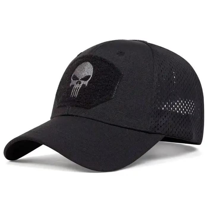 Casquette d'entraînement militaire à carreaux de Camouflage, pare-soleil pour Sports de plein air, P