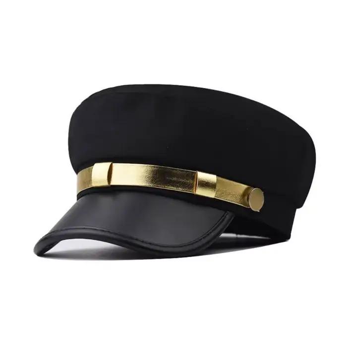 Chapeau octogonal marin 31BB, chapeau spectacle sur scène, chapeau marin marine, fournitures déguise