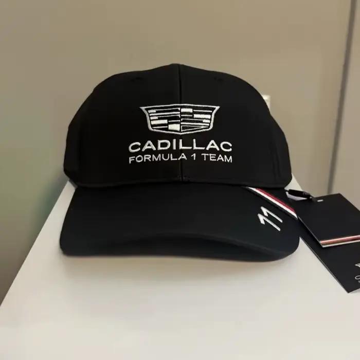 Casquette de baseball Cadillac 2026 Sergio Perez, casquette de supporter de l'équipe Cadillac, casqu