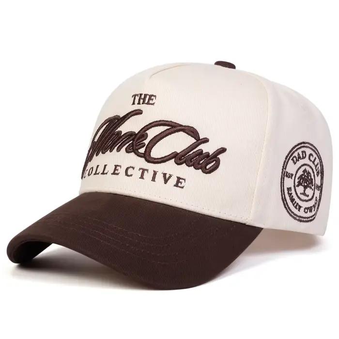 Casquettes de baseball brodées unisexes THE MARE CLUB COLLECTIVE, printemps automne, chapeaux décont