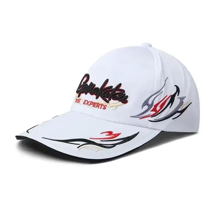 Gamakpetrol-Casquette de pêche coupe-vent avec clip pour homme, chapeau de baseball respirant, prote