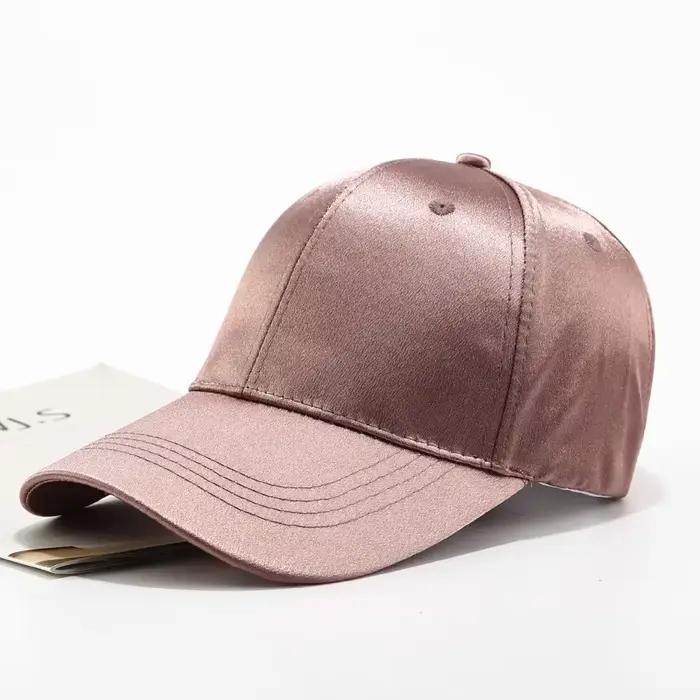 Y2K printemps été femmes filles Chapeau de pêche Satin Bow Casquette de Baseball plage soleil chapea
