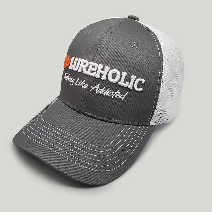 Lureholic 2/3 maille tissu leurre casquette de pêche homme femme chapeau respirant casquette de Base