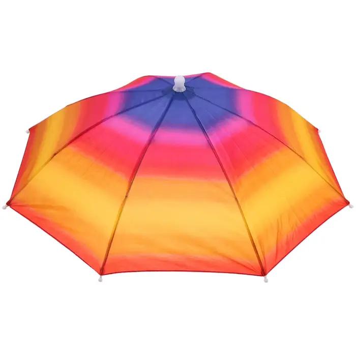 Chapeau parapluie d'extérieur pliable, casquette de pêche Anti-pluie, voyage, randonnée, plage, équi