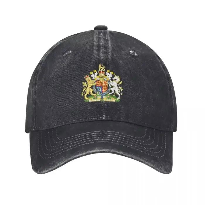 Casquette de baseball avec armoiries royales du Royaume-Uni, chapeau de soleil pour hommes, chapeau