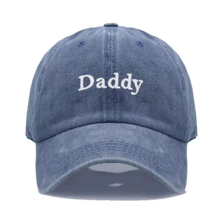 1 Paire de Casquettes de Baseball Décontractées Brodé DAD MOM pour Hommes et Femmes, Casquettes de G