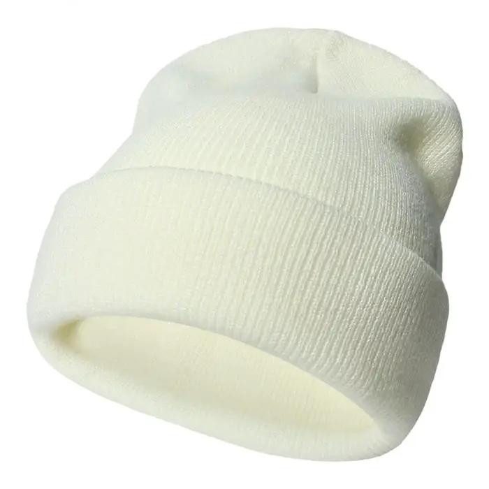 Bonnet d'hiver chaud en tricot doux pour enfants, bonnets pour garçons et filles, chapeau ChimSolid