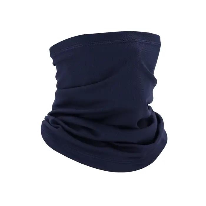 1PC hiver tricot casquette chaud doux 2 trous complet visage Ski chapeau capuche moto casque armée t