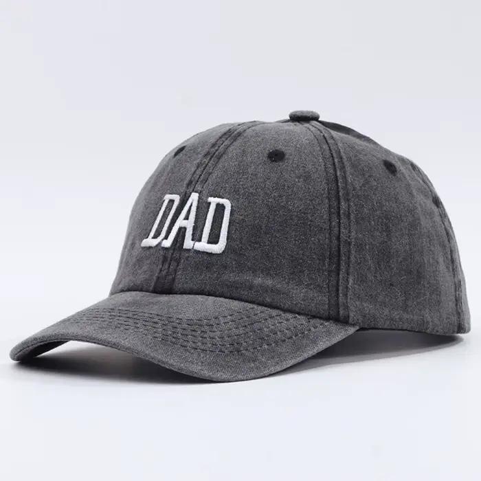 Casquette de baseball brodée DAD MOM pour hommes et femmes, style rétro vintage, mode outdoor, casqu