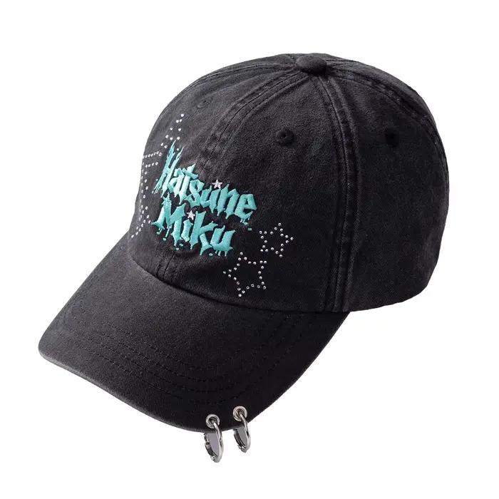 Casquette de baseball vintage délavée Moeyu Hatsune Miku Rock Star pour femmes et hommes, idéale pou