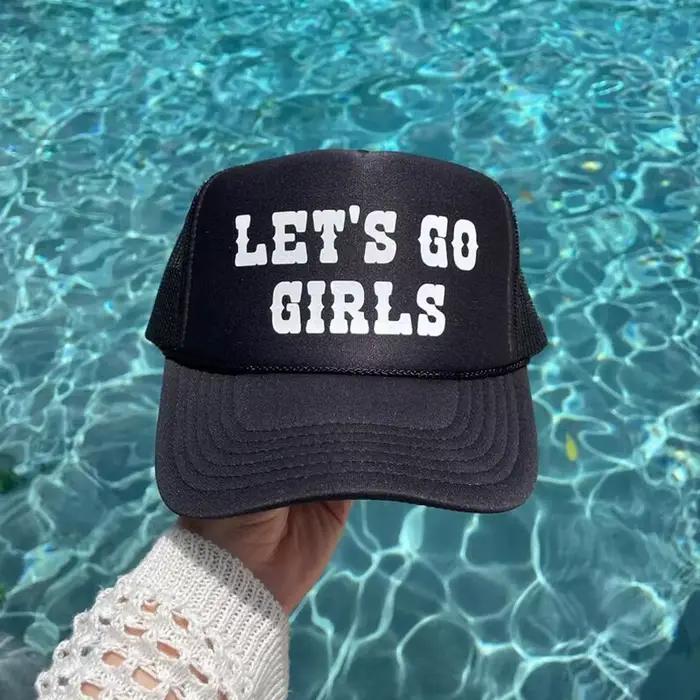 Let's Go-Chapeau de camionneur pour filles, Resorts City Country, Enterrement de vie de jeune fille,