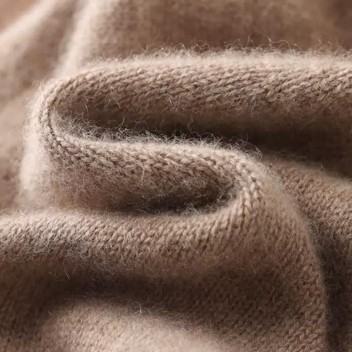 Chapeau d'hiver à bords bouclés pour femmes, 100% laine mérinos tricotée, doux et chaud, à la mode,