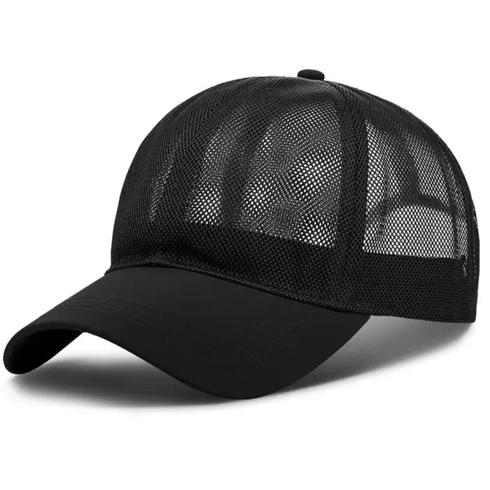 Casquette de Baseball en maille complète pour hommes et femmes, séchage rapide, refroidissement, Pro
