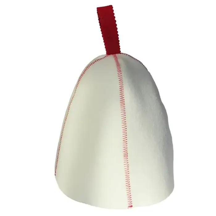 Chapeau de Sauna en feutre de laine, Protection de la tête des cheveux, Anti-chaleur, bonnet de nett