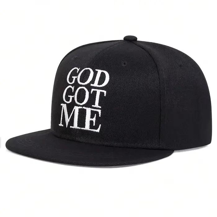Chapeaux Hip-hop brodés unisexe GOD GOT ME, casquette de Baseball décontractée réglable pour l'extér