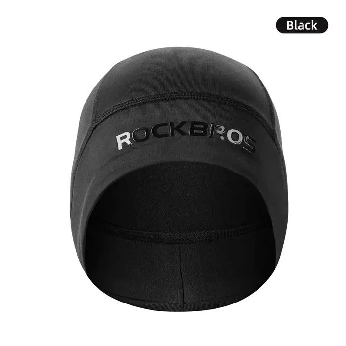ROCKBROS hiver chaud cyclisme chapeaux Sports de plein air thermique polaire Biker casquettes coupe-