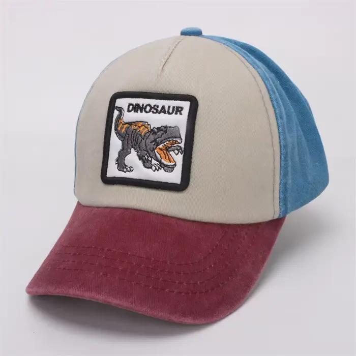 Casquette de baseball Hip Hop pour enfants, chapeau de soleil de dessin animé pour enfants, garçons,