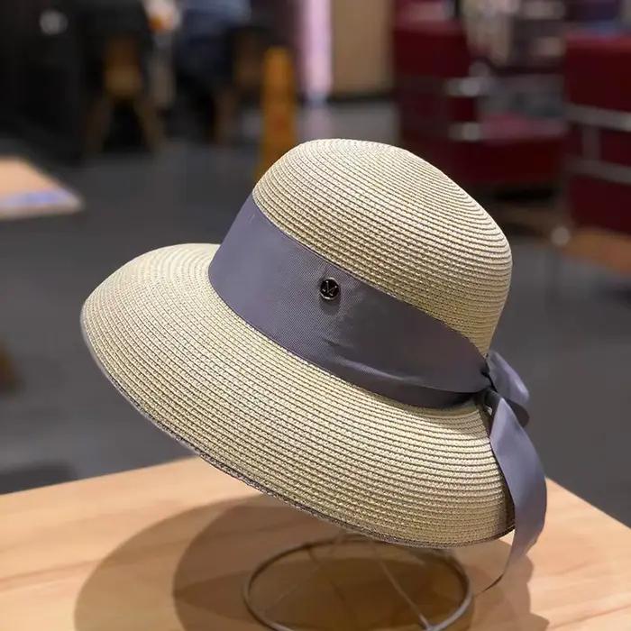 Chapeau de pêcheur rétro style Hepburn français