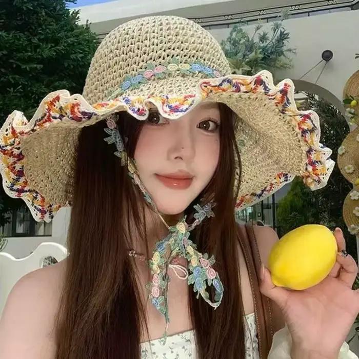 Chapeau de paille élégant pour femme