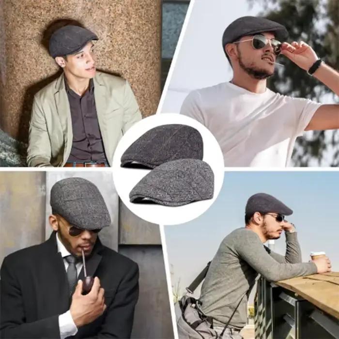 Béret rétro pour hommes