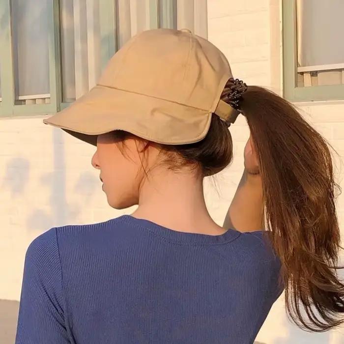 Chapeau de pêcheur pare-soleil en forme de dôme pour femmes